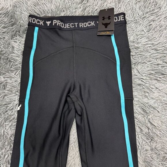 Under Armour Project Rock HeatGear® Ankle Leggings Size Small NWT - Picture 3 of 11